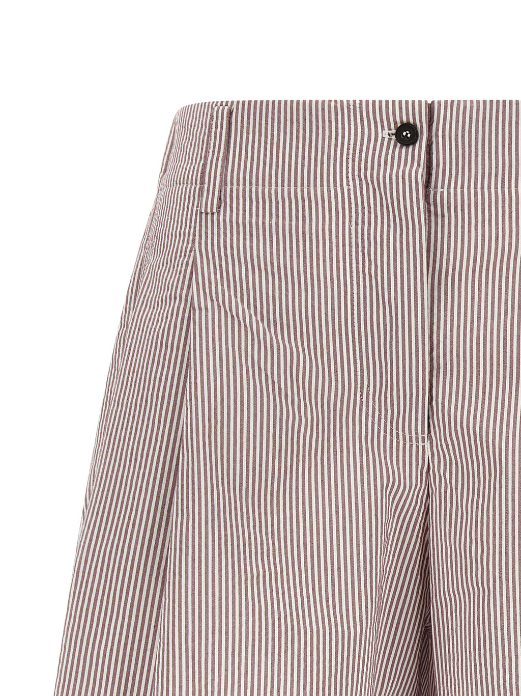 Multicolor Cotton Bermuda Shorts