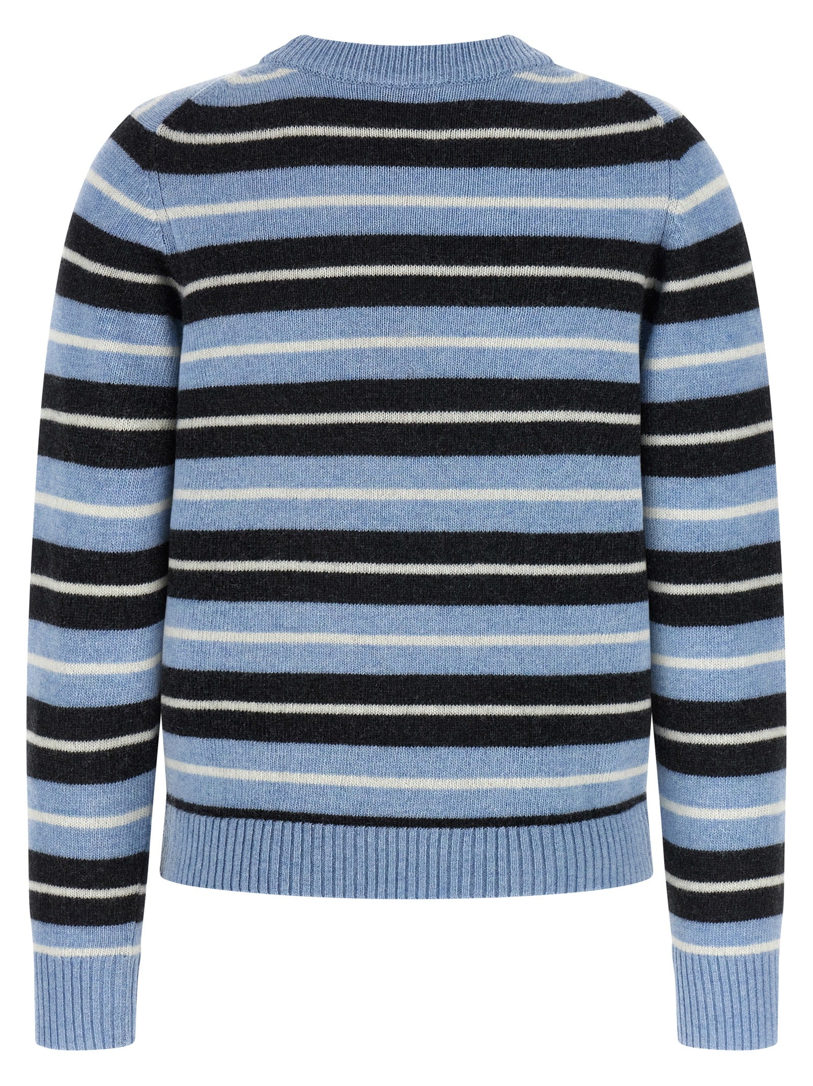 Blue Wool Cardigan
