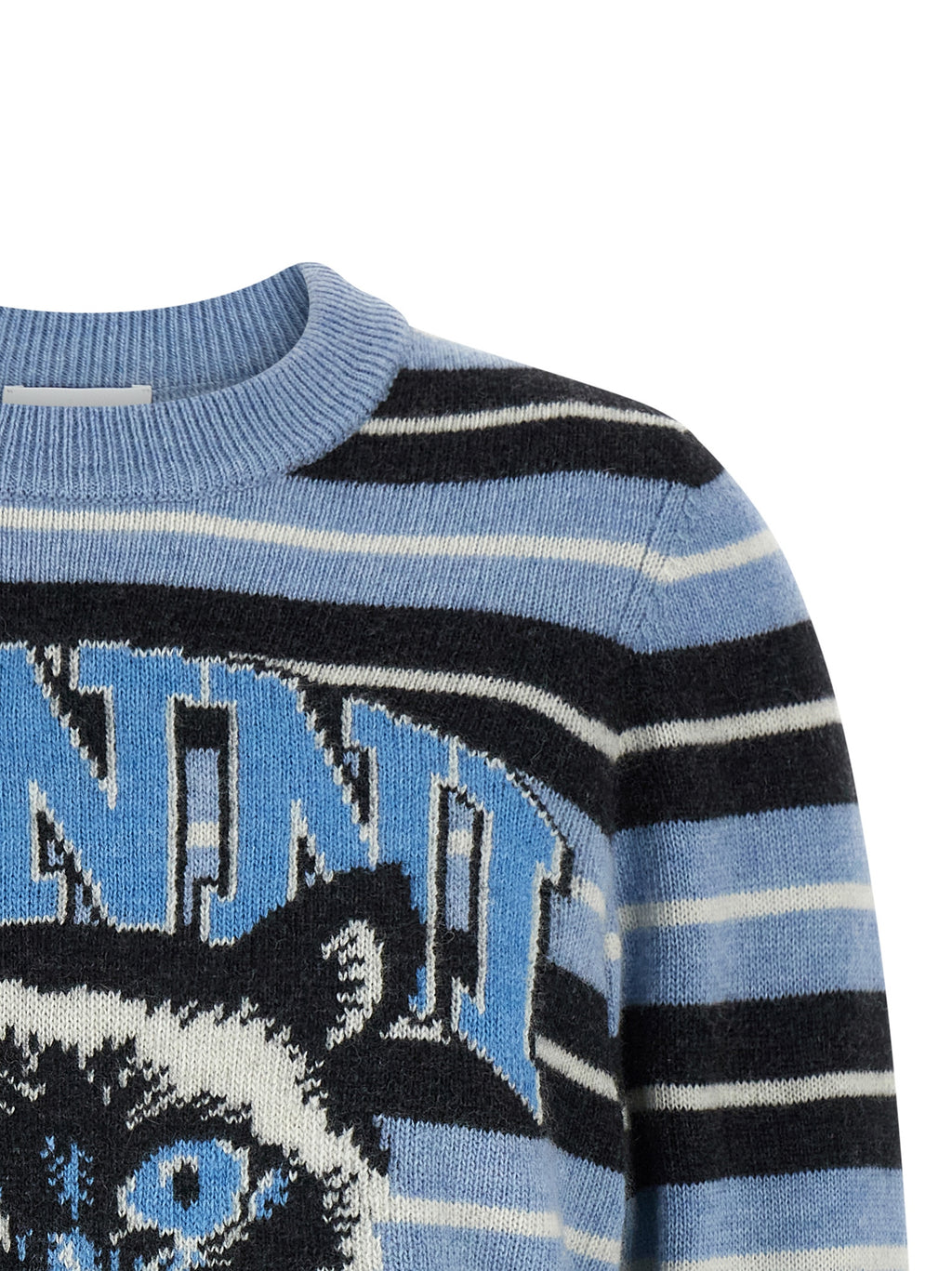 Blue Wool Cardigan