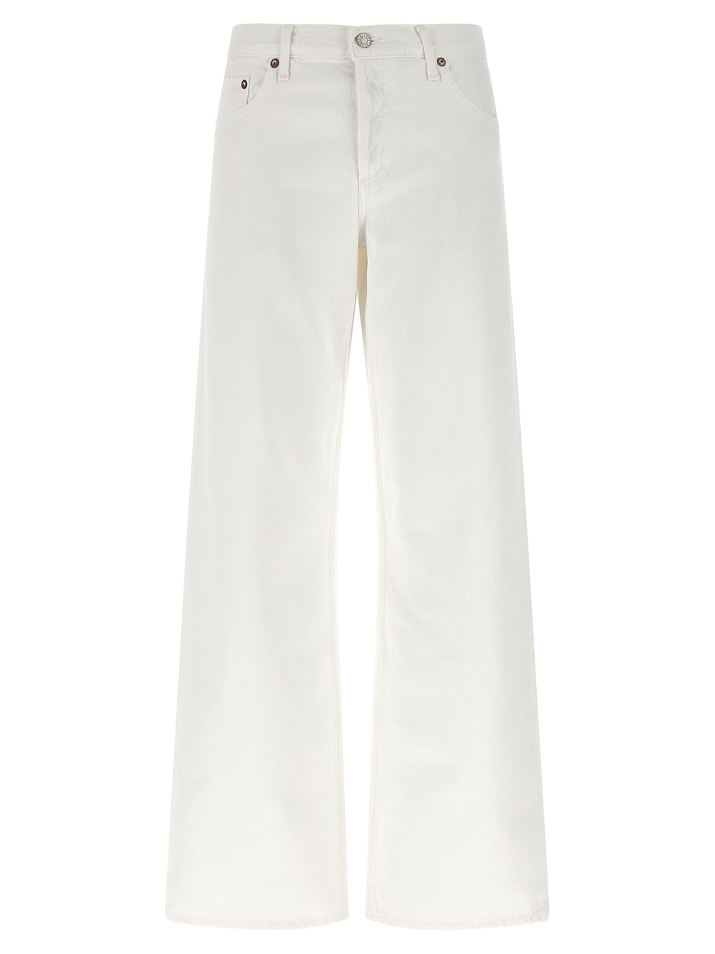 White Cotton Jeans Denim