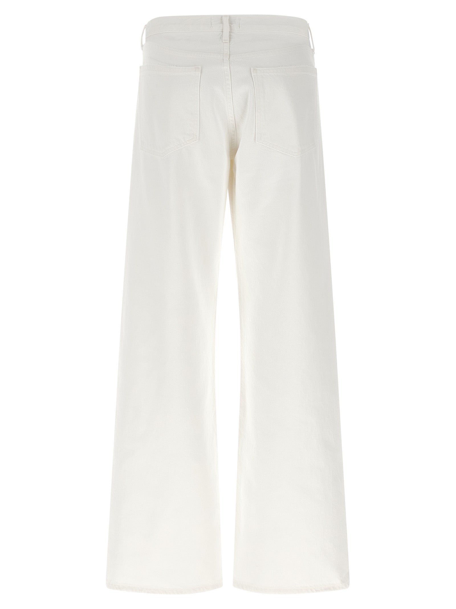White Cotton Jeans Denim