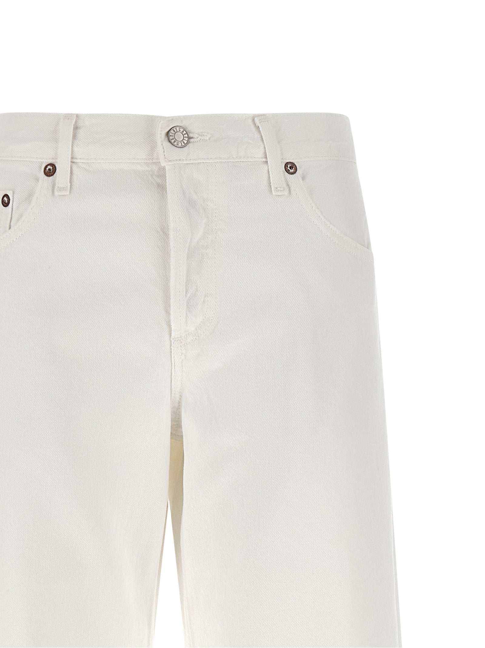 White Cotton Jeans Denim