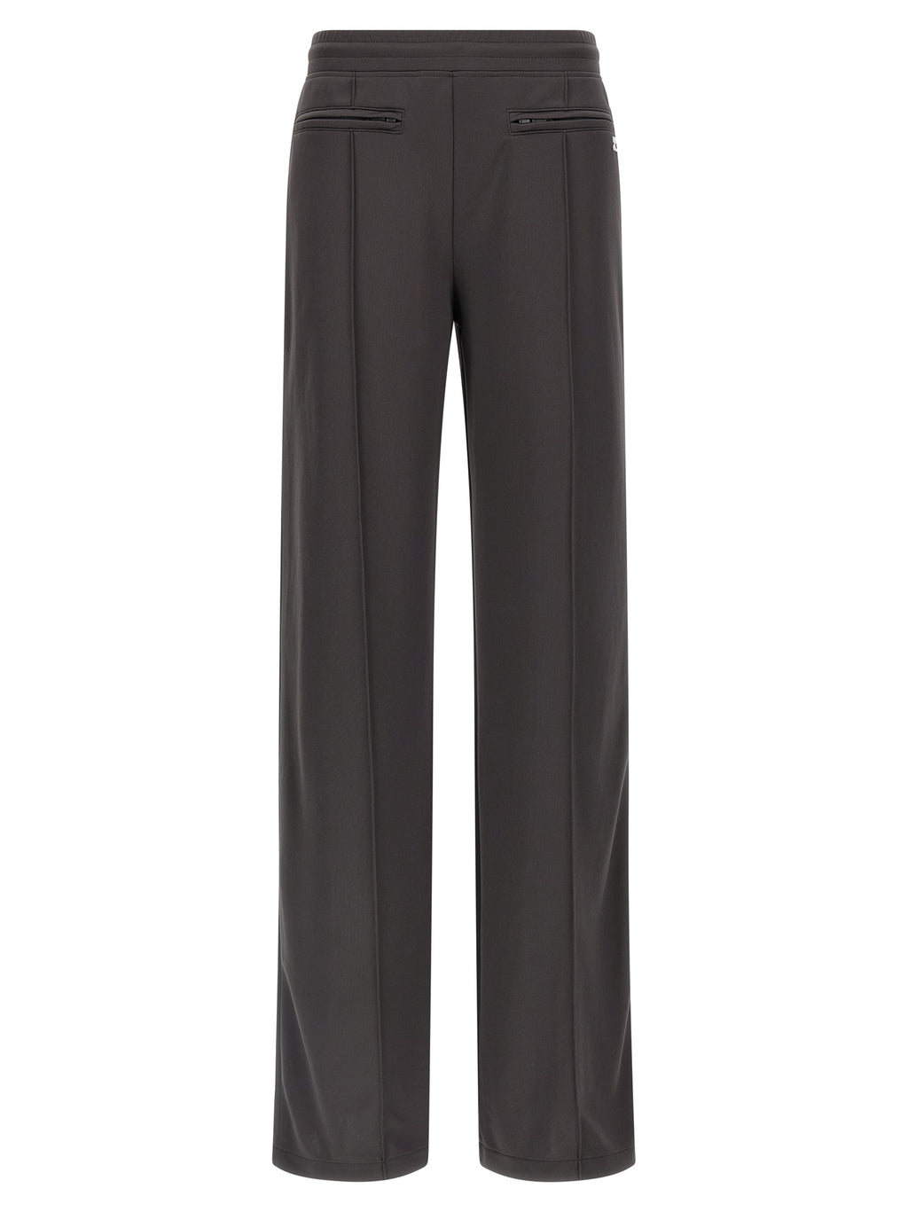 Gray Polyester Joggers (Workout Pants)