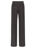 Gray Polyester Joggers (Workout Pants)