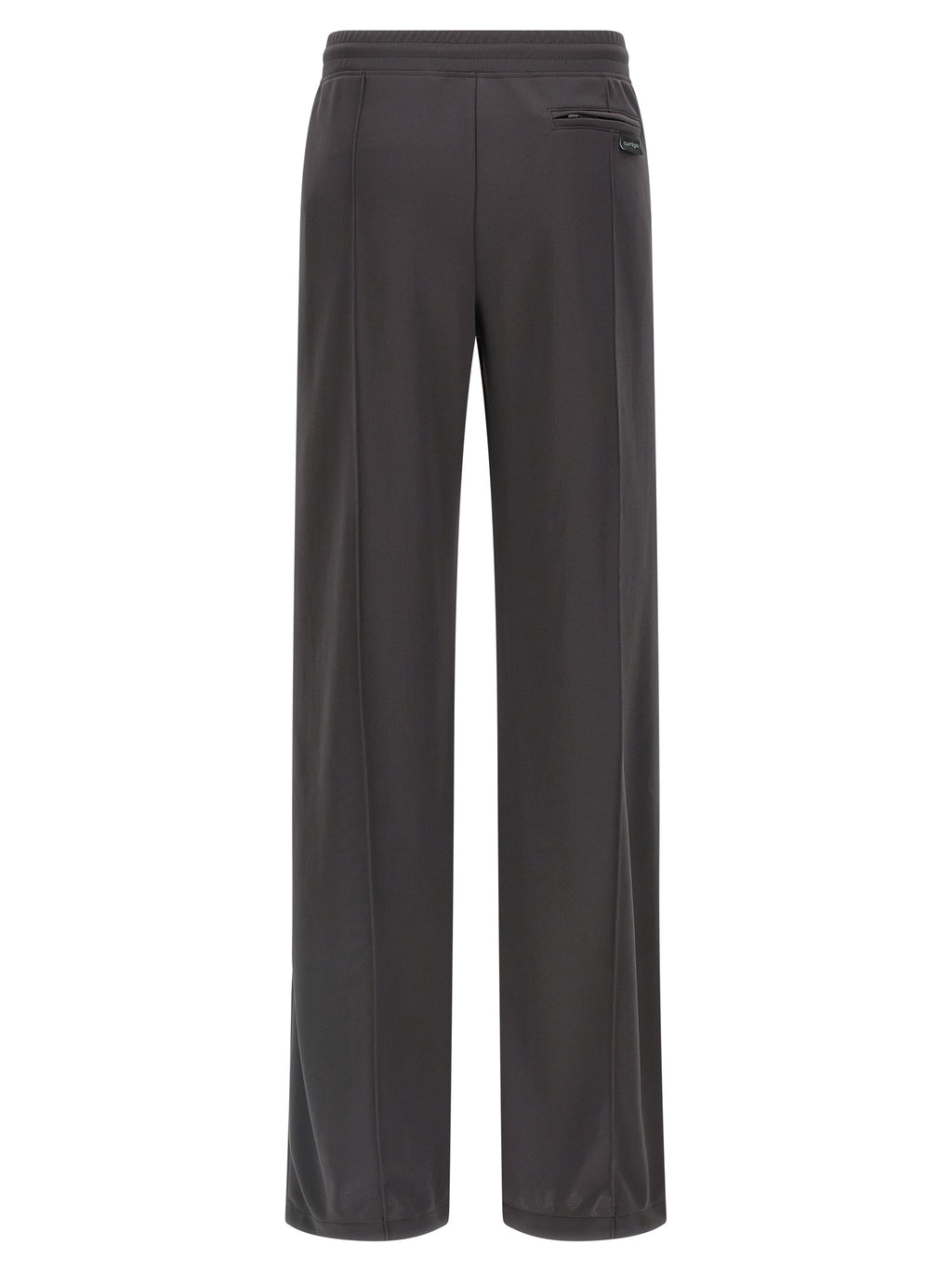Gray Polyester Joggers (Workout Pants)