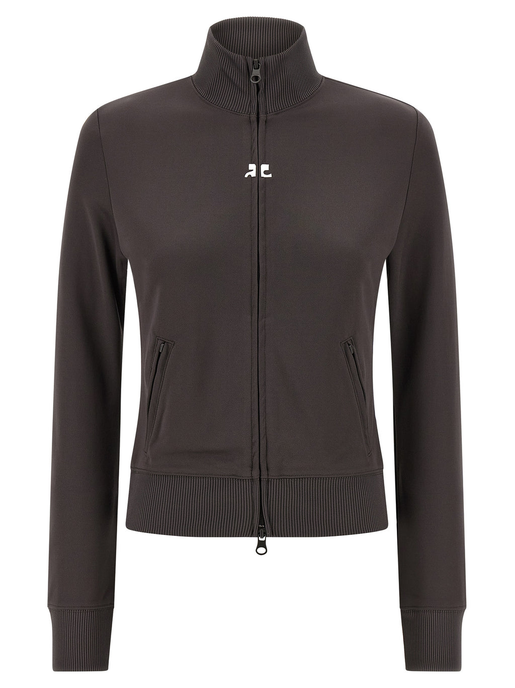 Gray Polyester Sweatshirt
