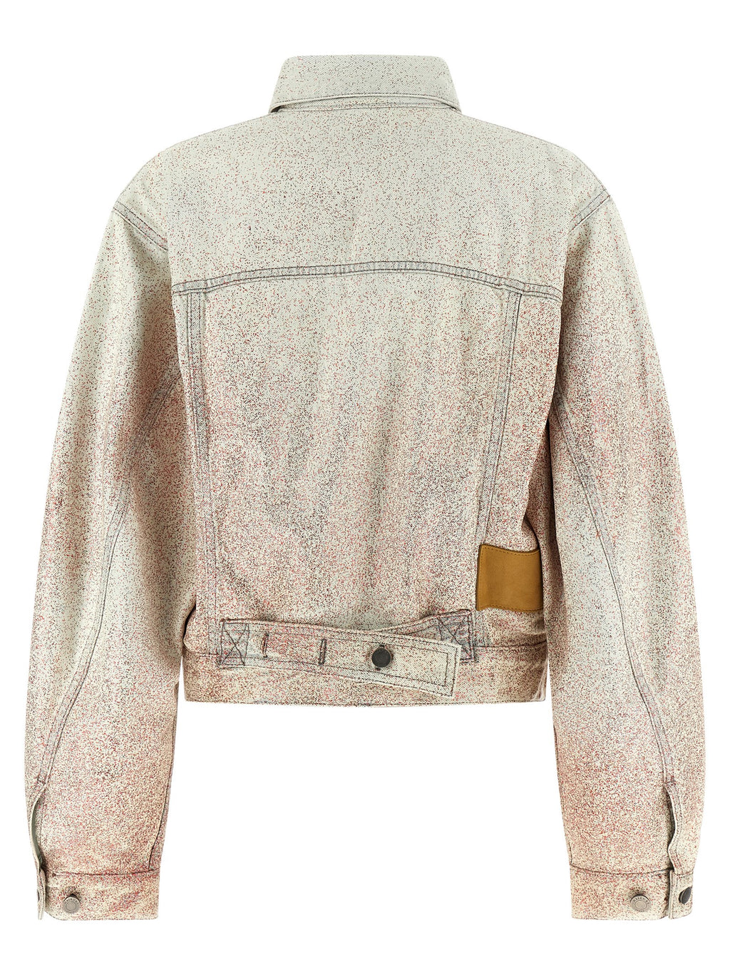Gray Cotton Denim Jacket