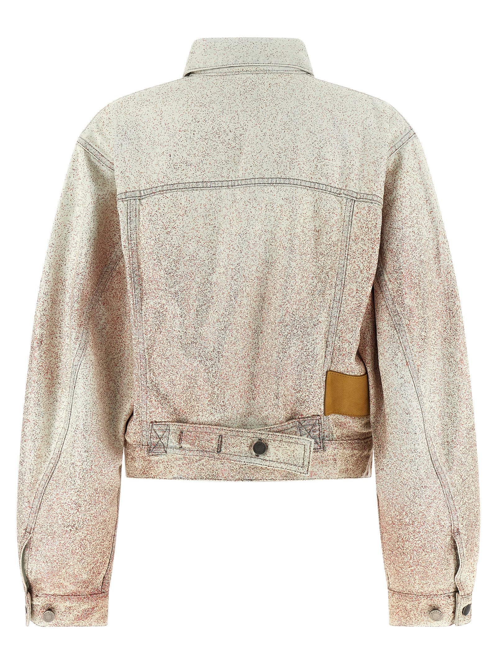 Gray Cotton Denim Jacket