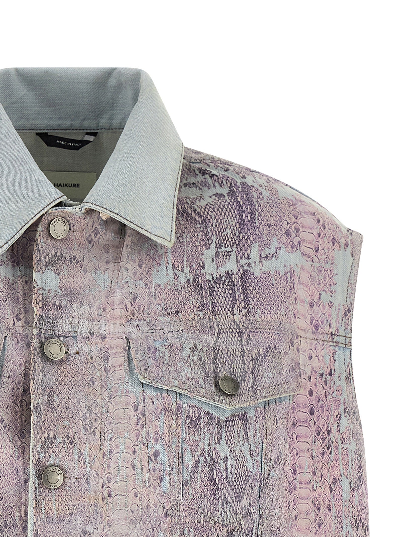 Multicolor Polyester Sleeveless Jacket