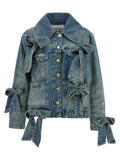 Blue Organic Cotton Denim Jacket