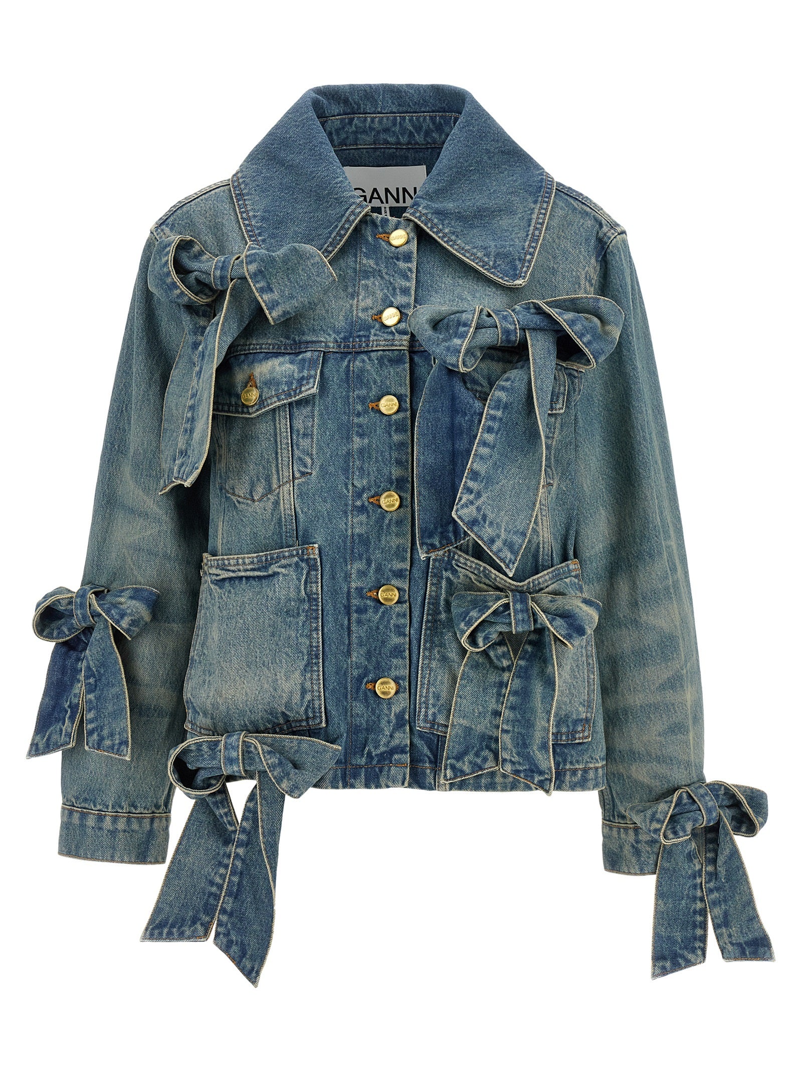 Blue Organic Cotton Denim Jacket