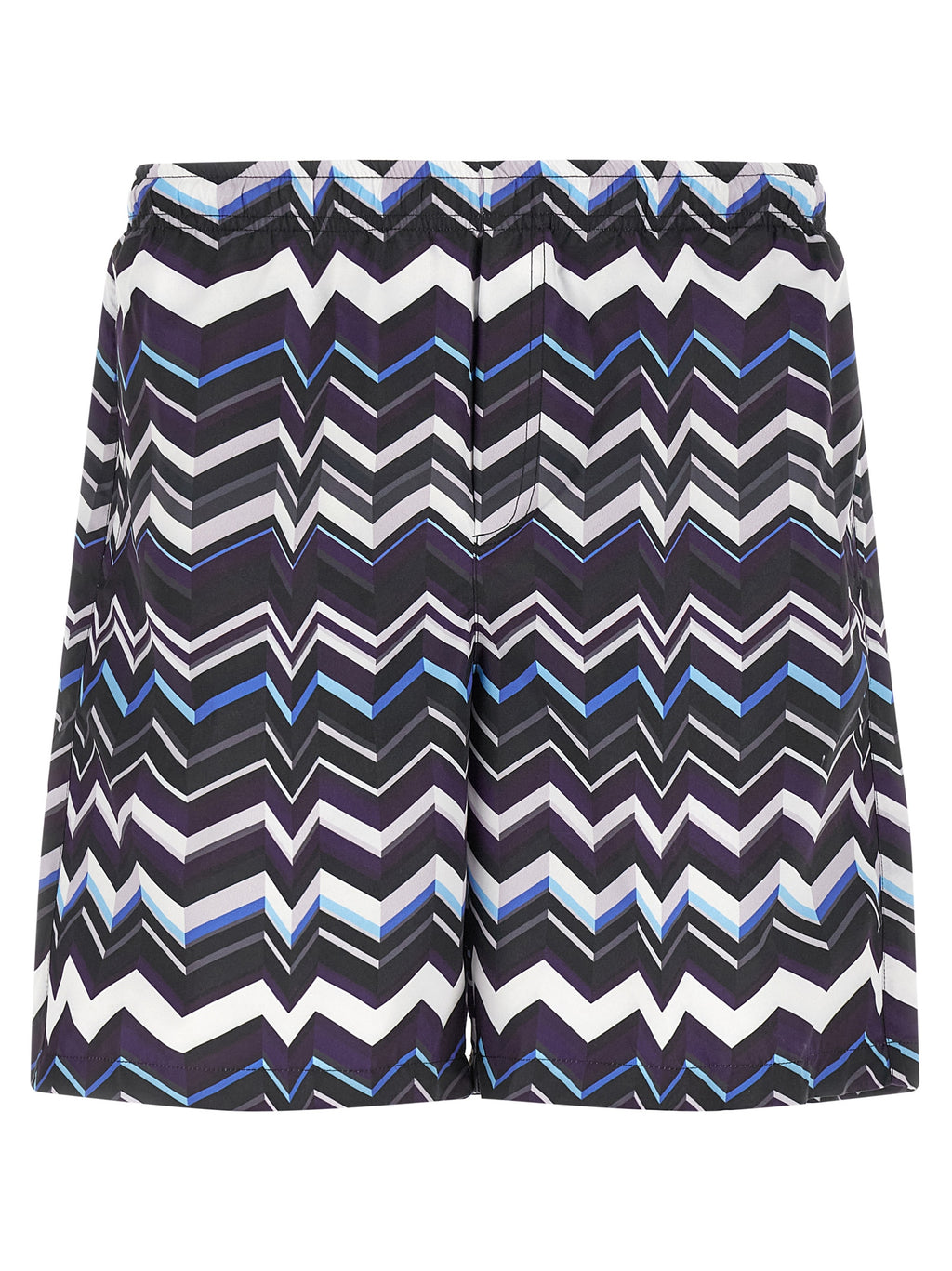 Multicolor Polyester Swim Shorts