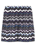 Multicolor Polyester Swim Shorts