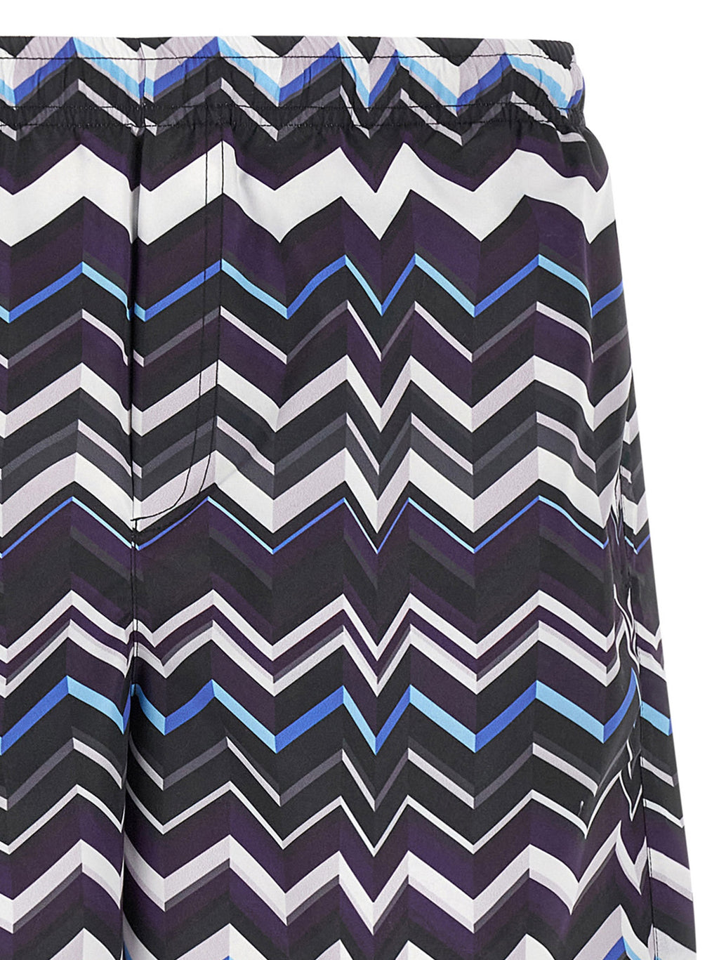 Multicolor Polyester Swim Shorts