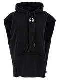 Black Cotton Sweatshirt