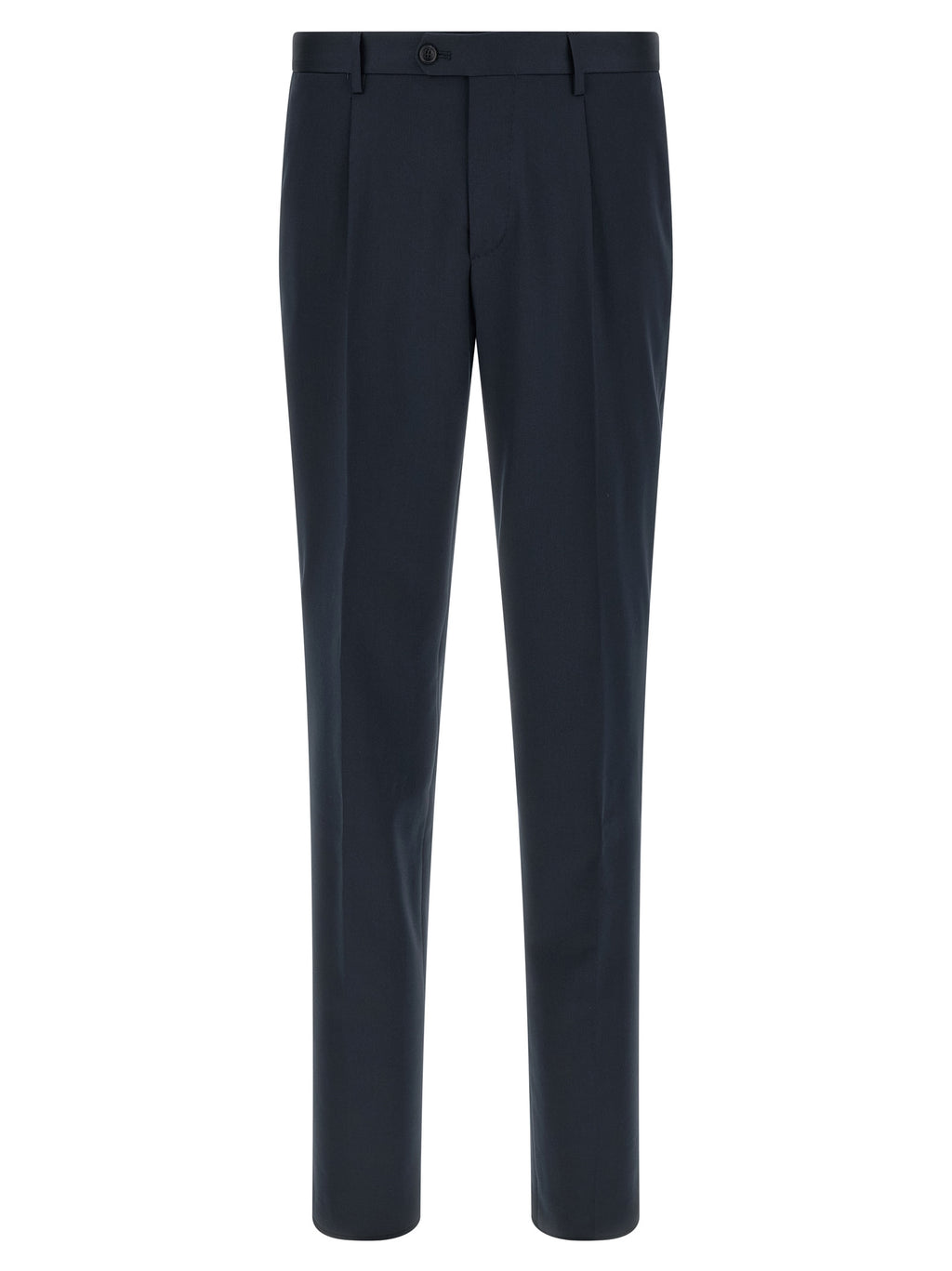 Blue Virgin Wool Two-Piece Suit