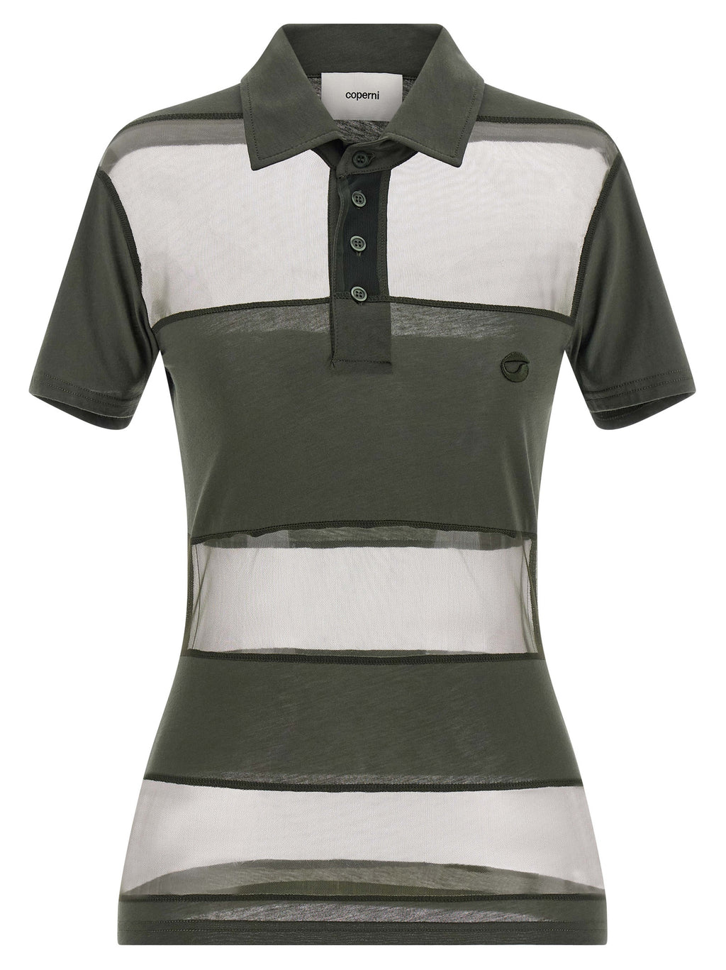 Bicolor Cotton Polo Shirt