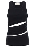 Black Organic Cotton Tank Tops