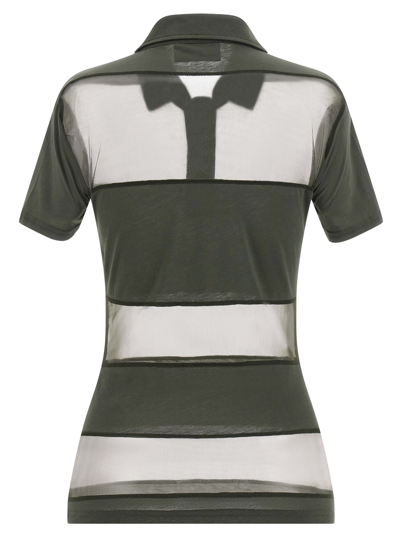 Bicolor Cotton Polo Shirt