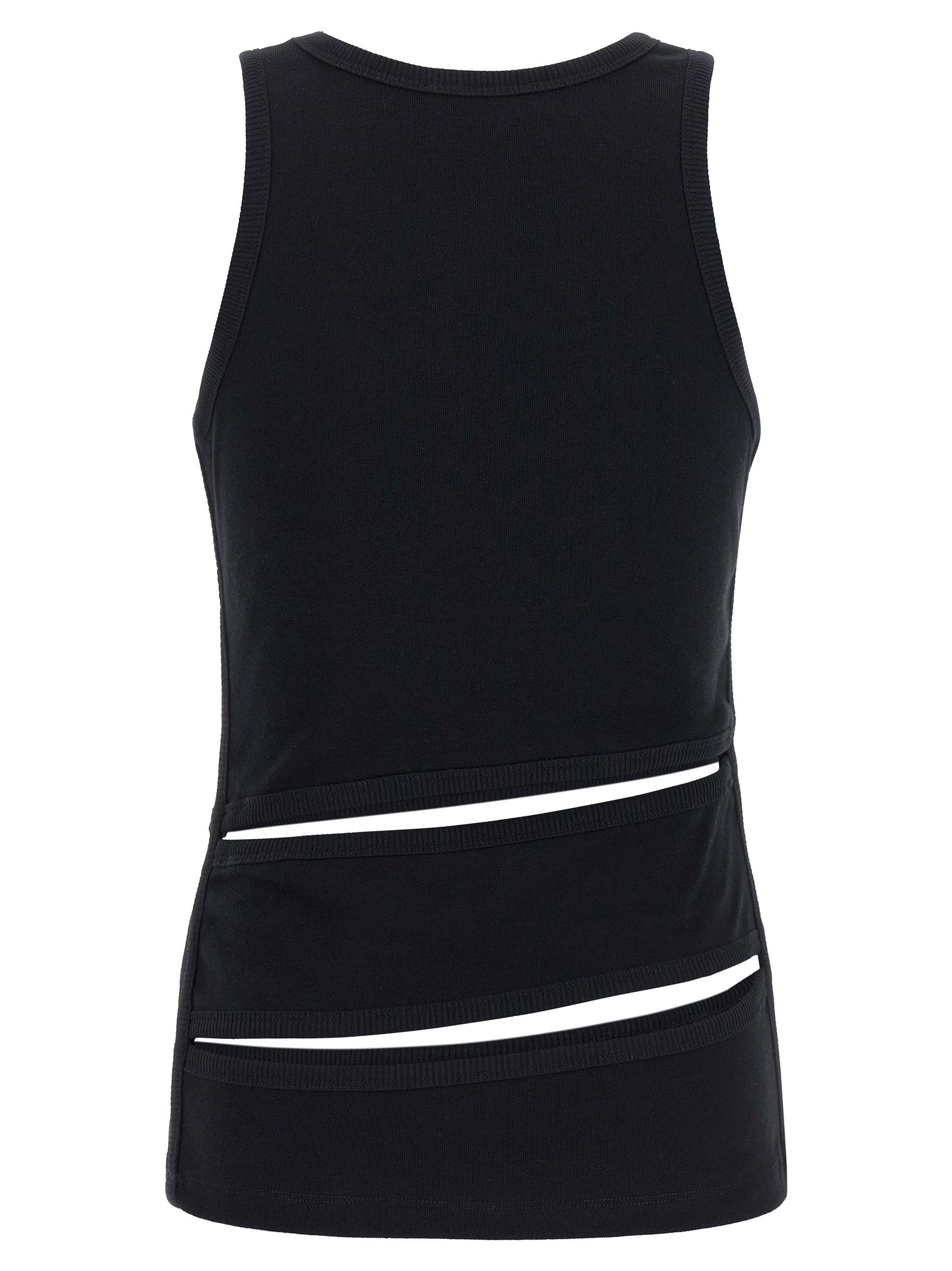 Black Organic Cotton Tank Tops