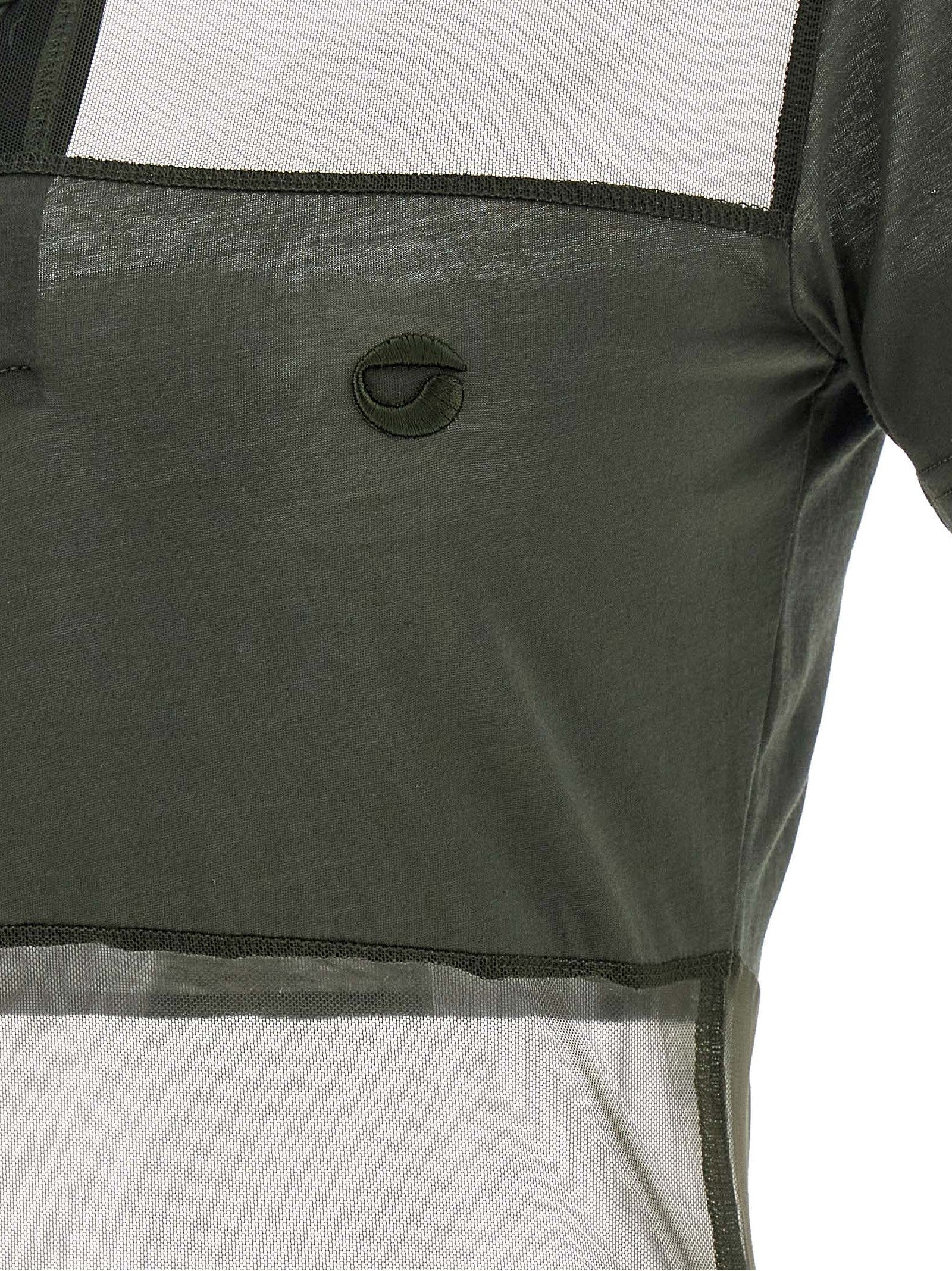 Bicolor Cotton Polo Shirt