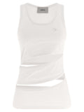 White Organic Cotton Tank Tops