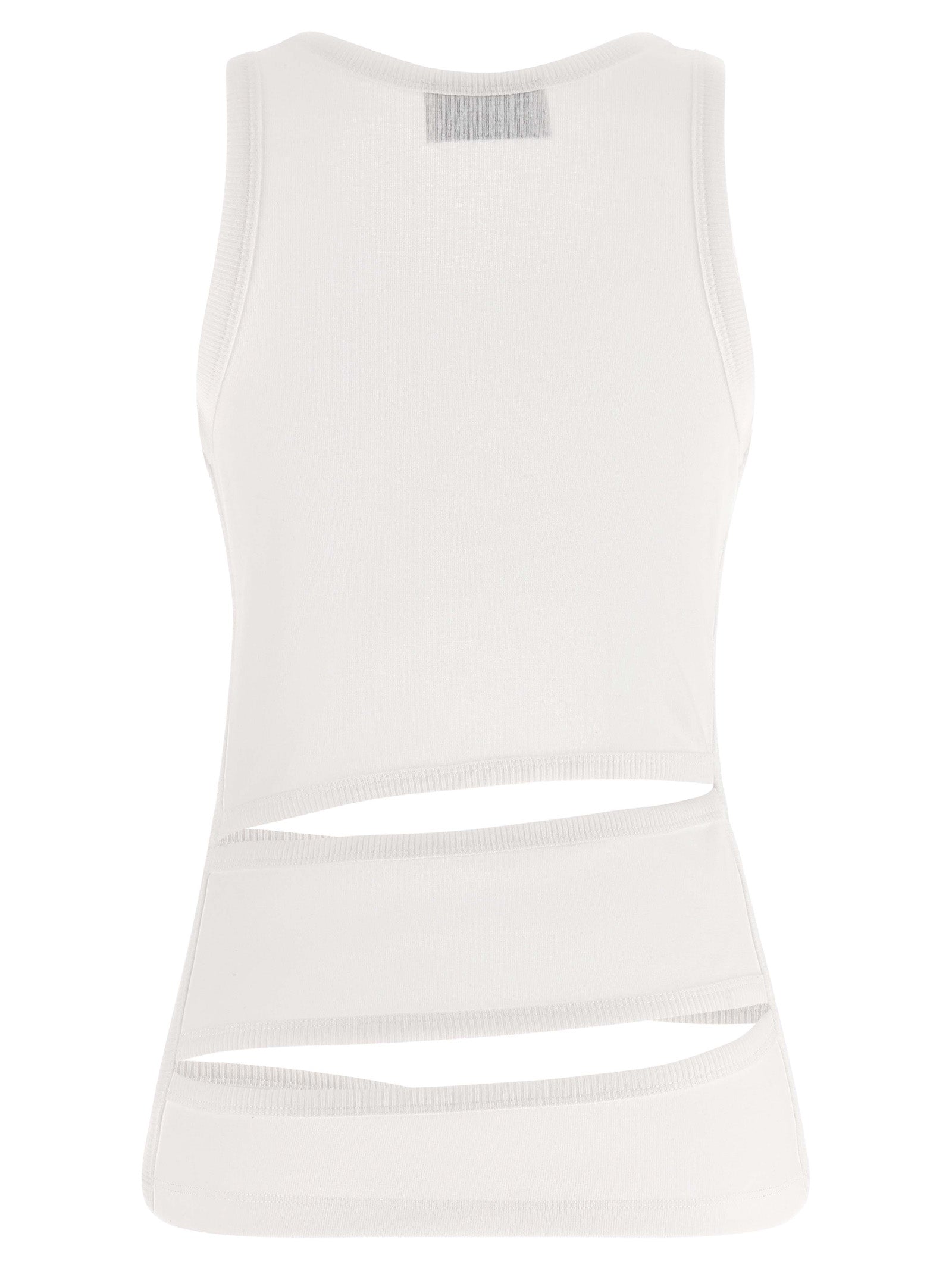 White Organic Cotton Tank Tops