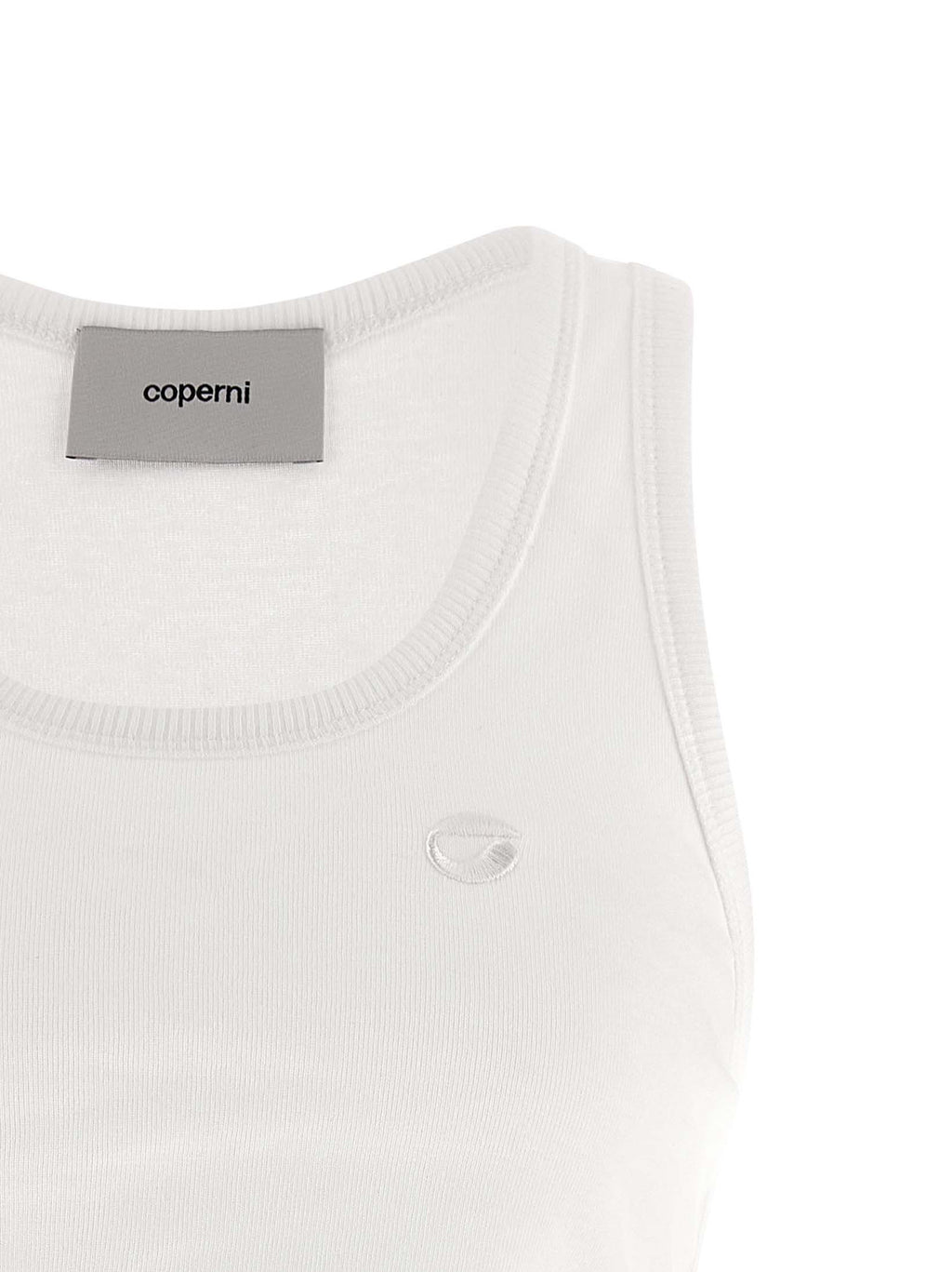 White Organic Cotton Tank Tops