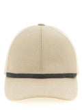 Beige Cotton Cap (Baseball Hat)