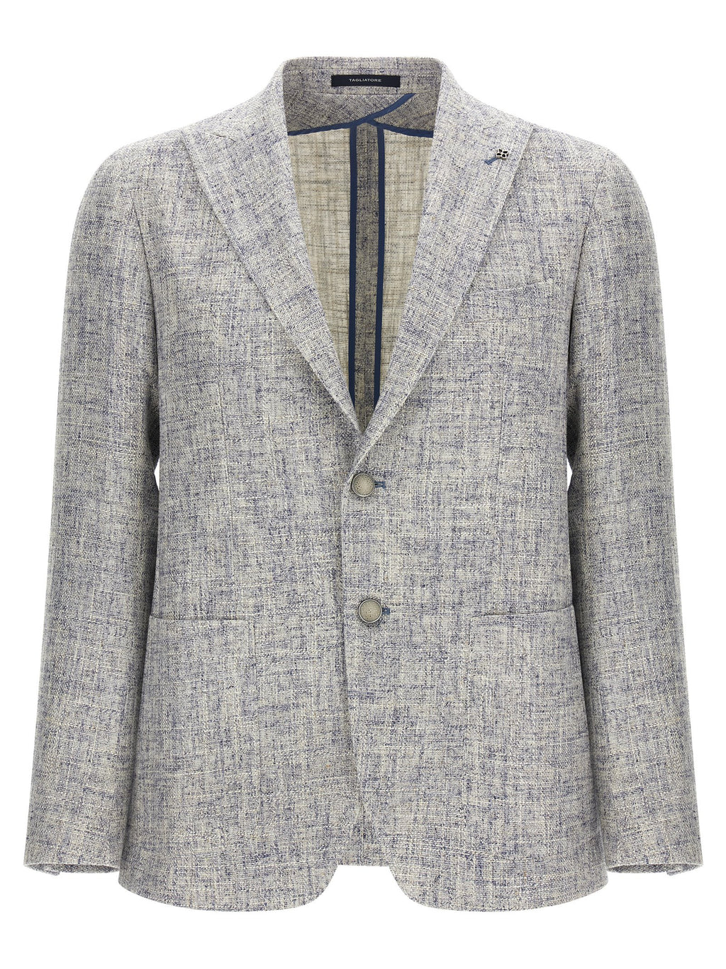 Blue Viscose Blazer