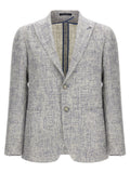 Blue Viscose Blazer