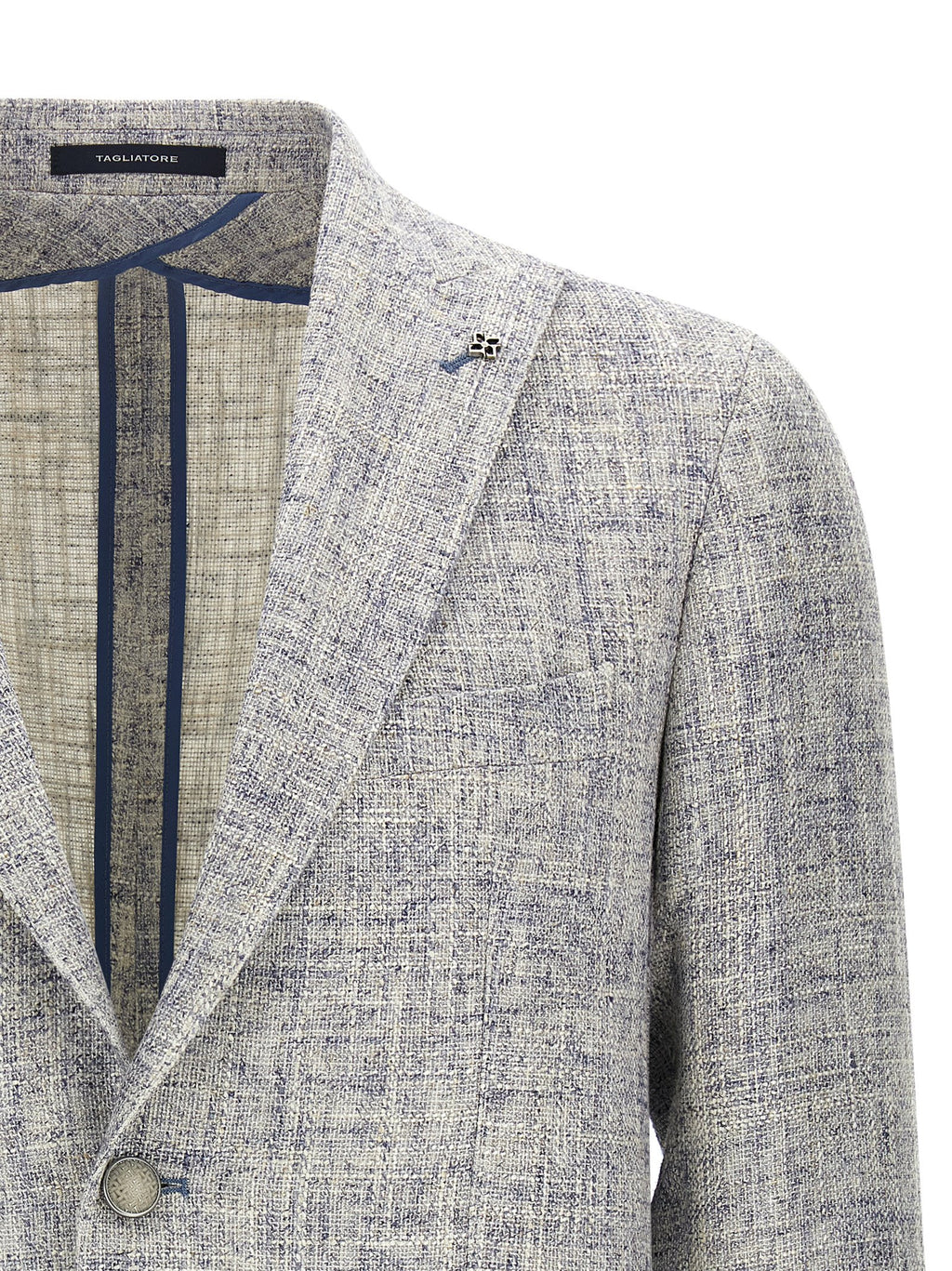 Blue Viscose Blazer