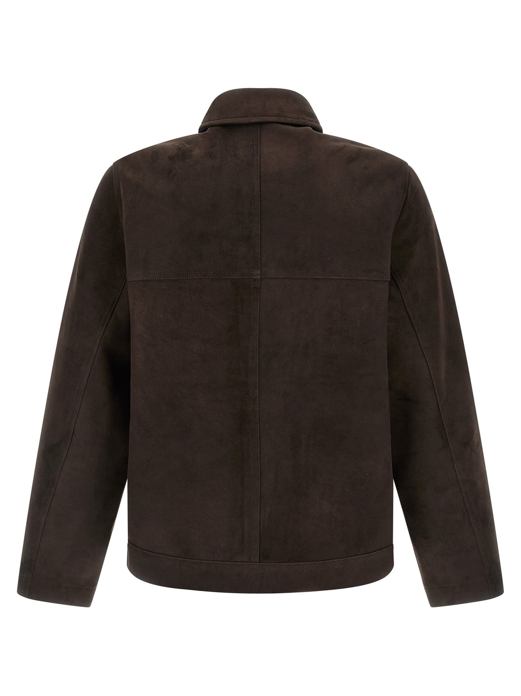 Brown Suede Leather Leather Jacket