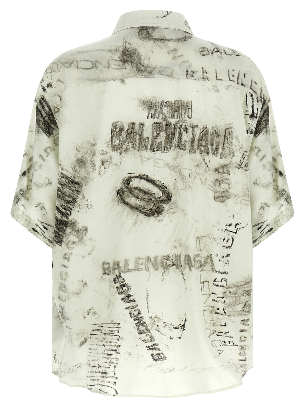 Gray Viscose Blouse