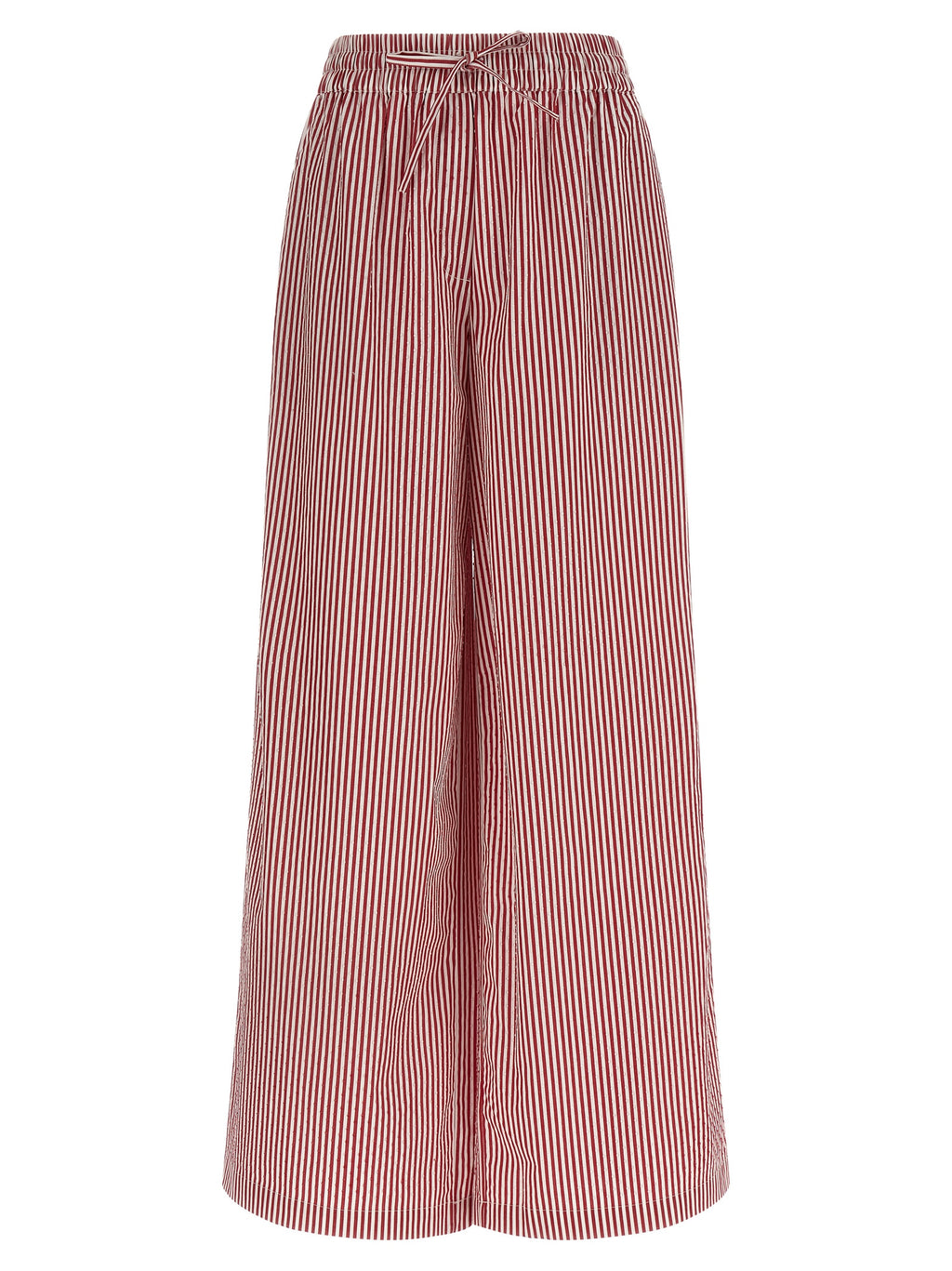 Multicolor Cotton Casual Pants