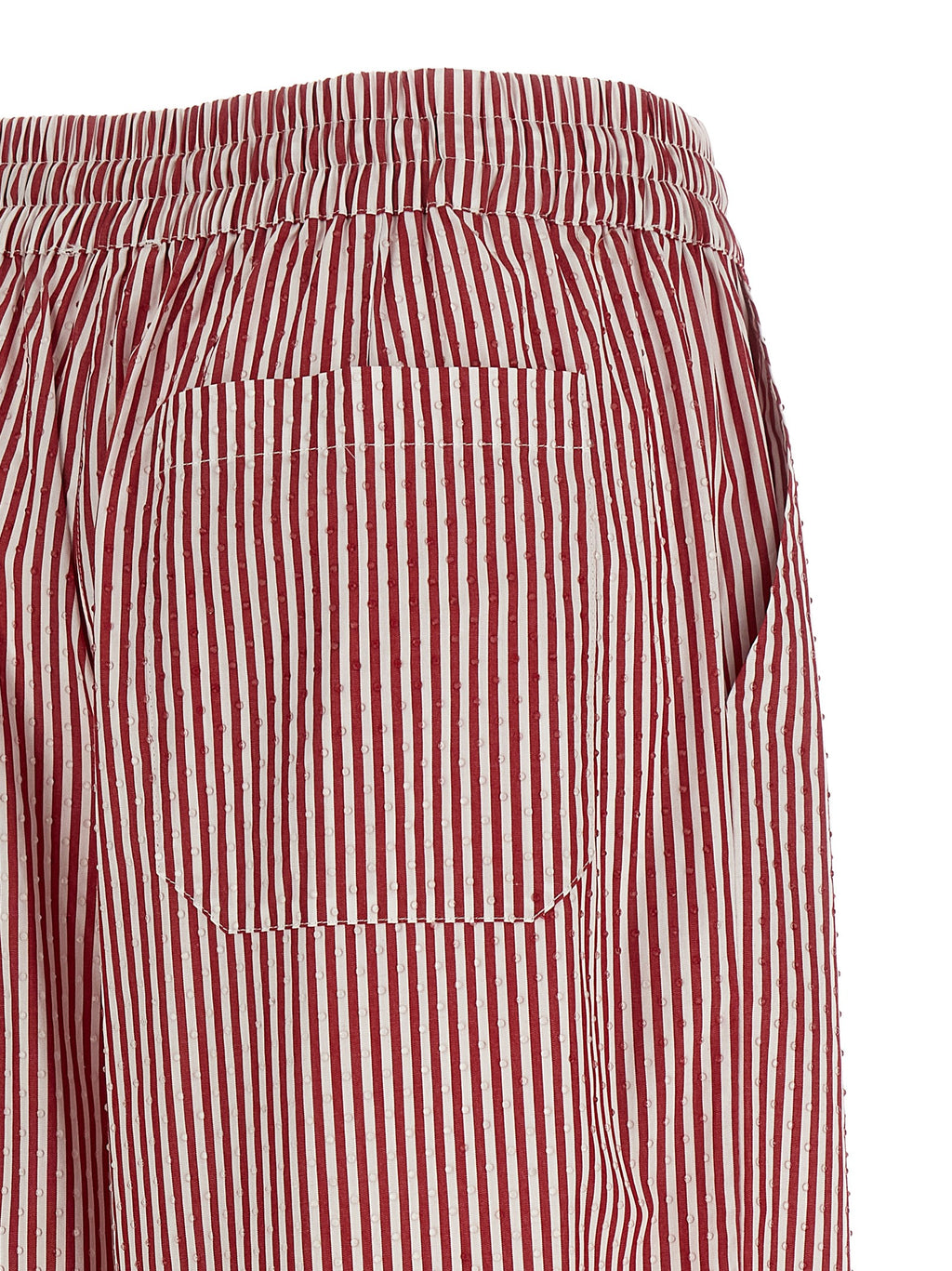 Multicolor Cotton Casual Pants