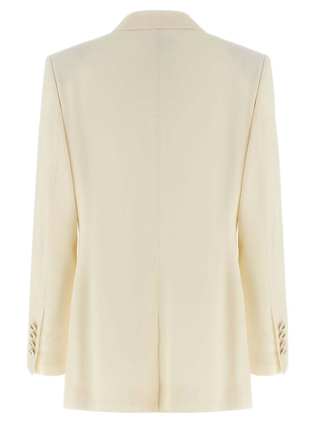 White Virgin Wool Blazer