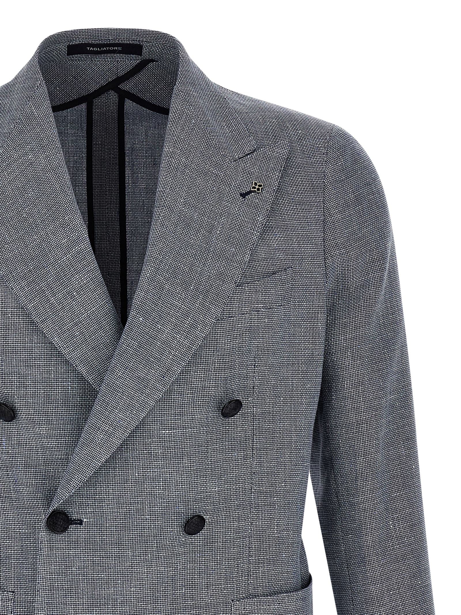 Blue Linen Blazer
