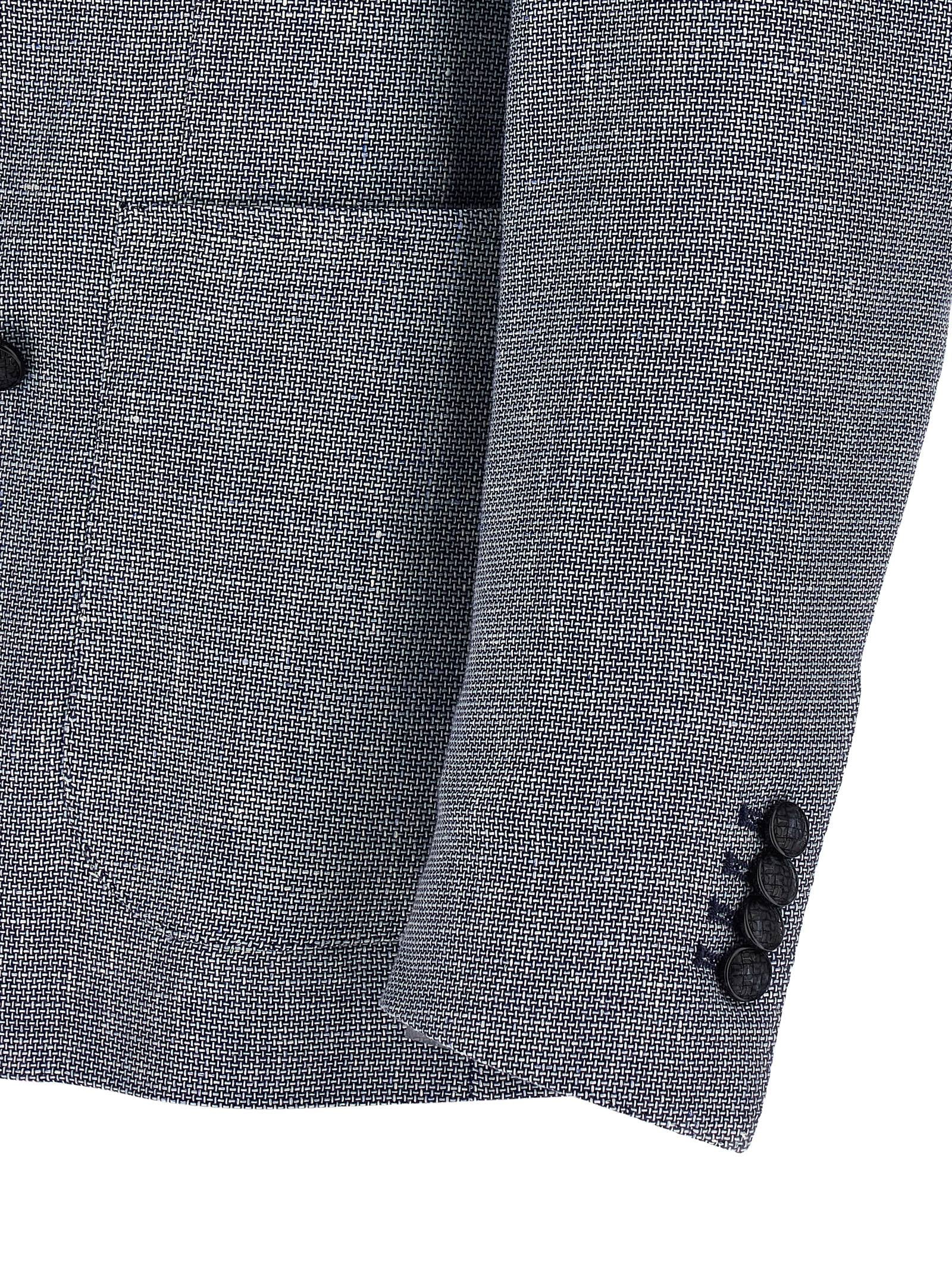 Blue Linen Blazer