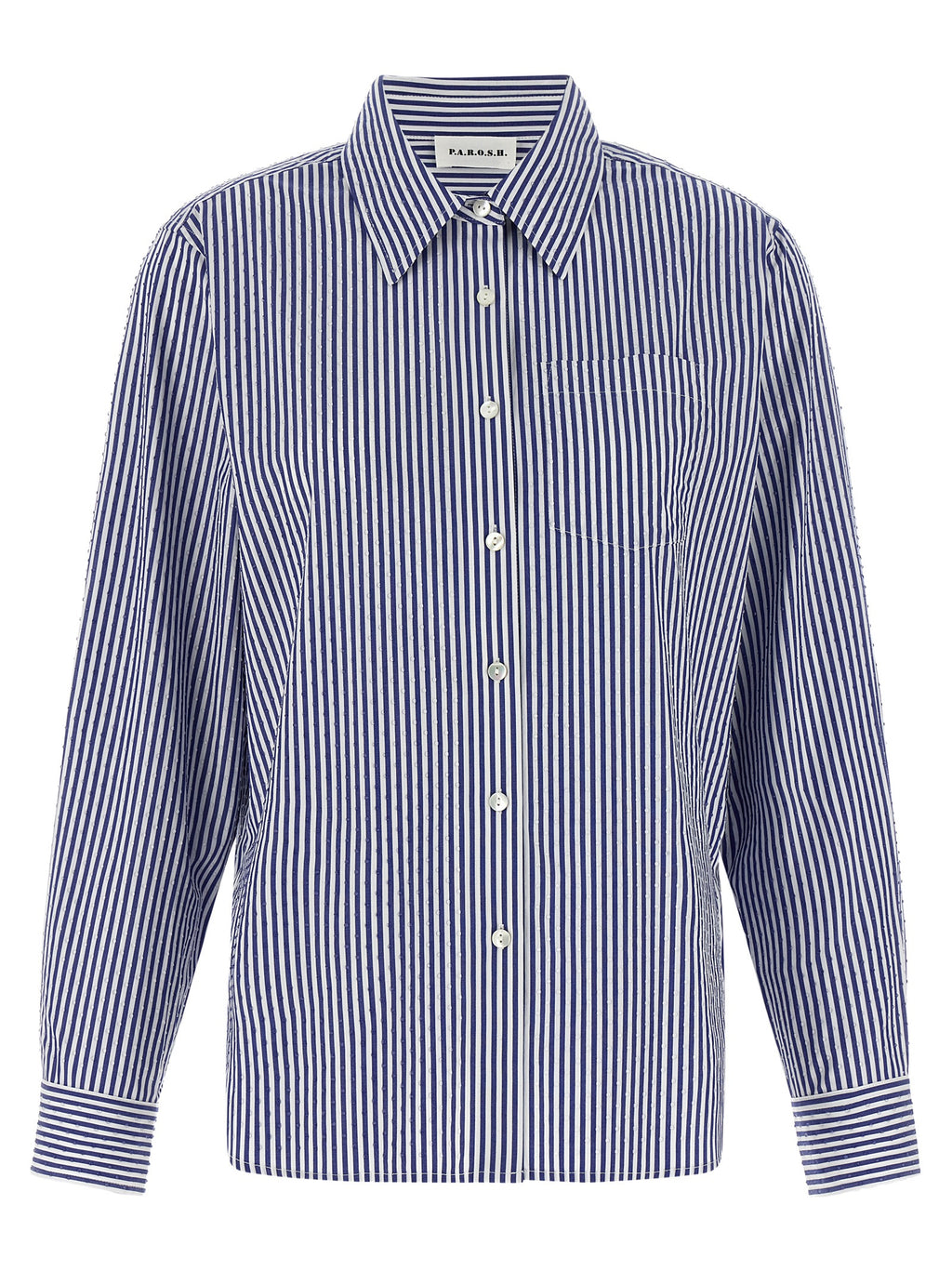 Blue Cotton Blouse