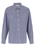 Blue Cotton Blouse