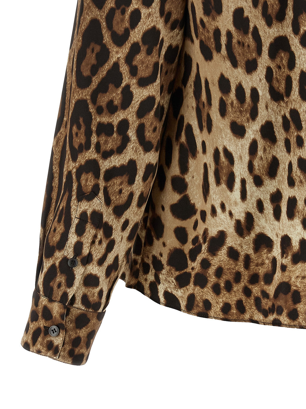 Brown Silk Blouse
