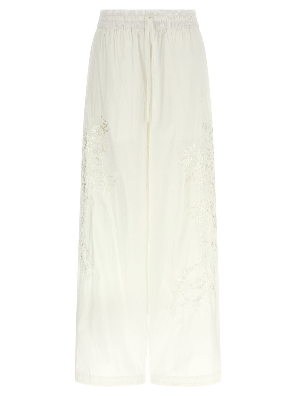 P.A.R.O.S.H. White Polyamide Casual Pants