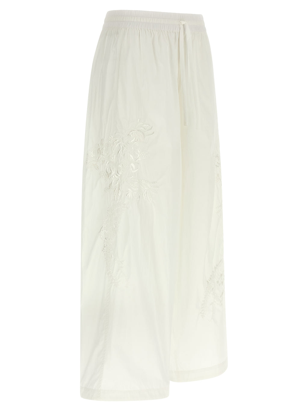 P.A.R.O.S.H. White Polyamide Casual Pants