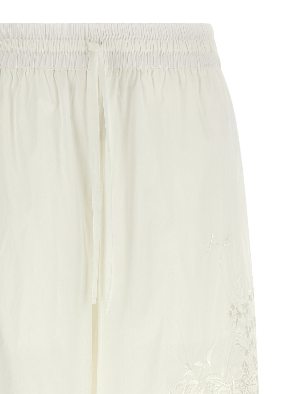 P.A.R.O.S.H. White Polyamide Casual Pants