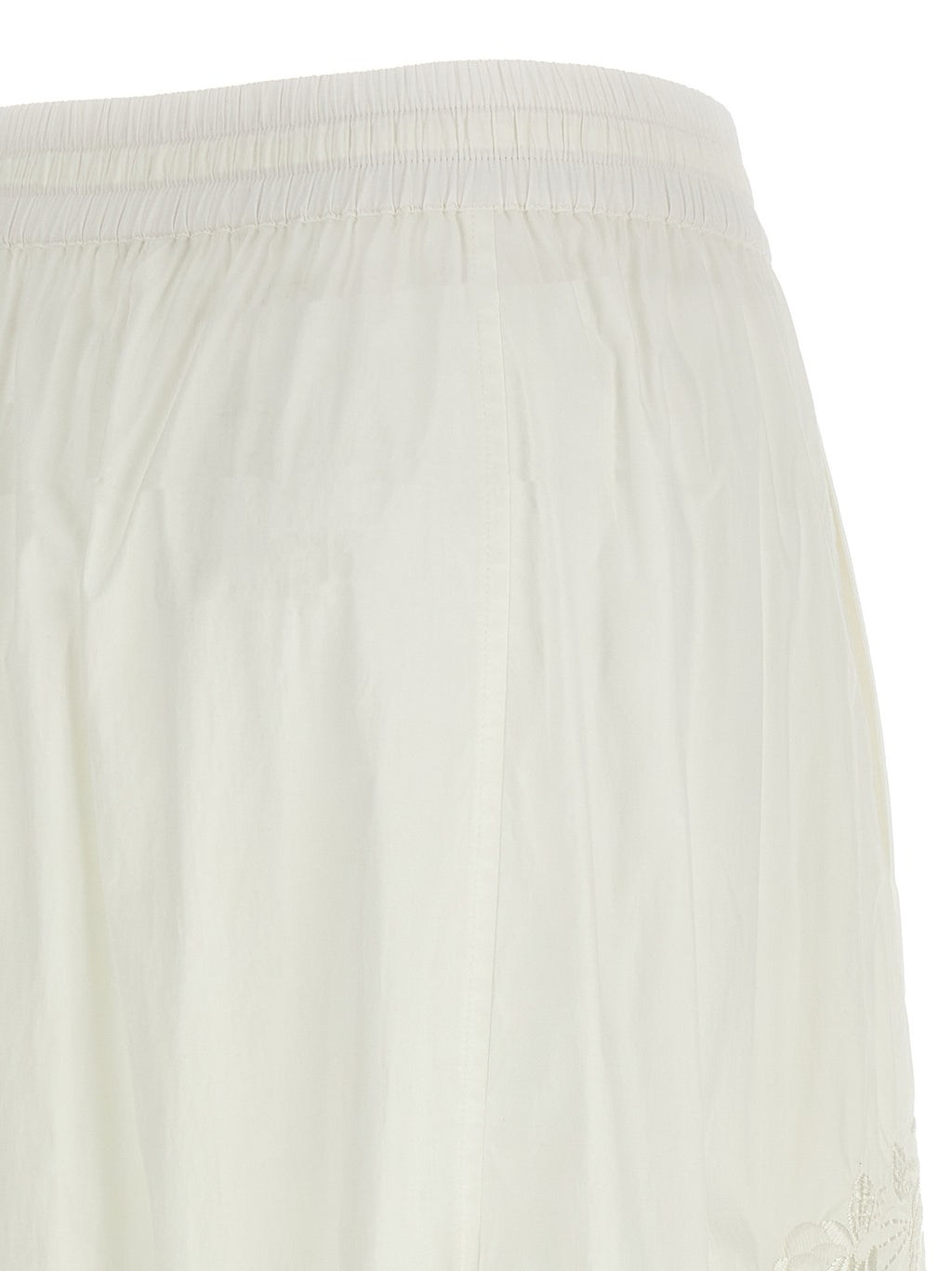 P.A.R.O.S.H. White Polyamide Casual Pants