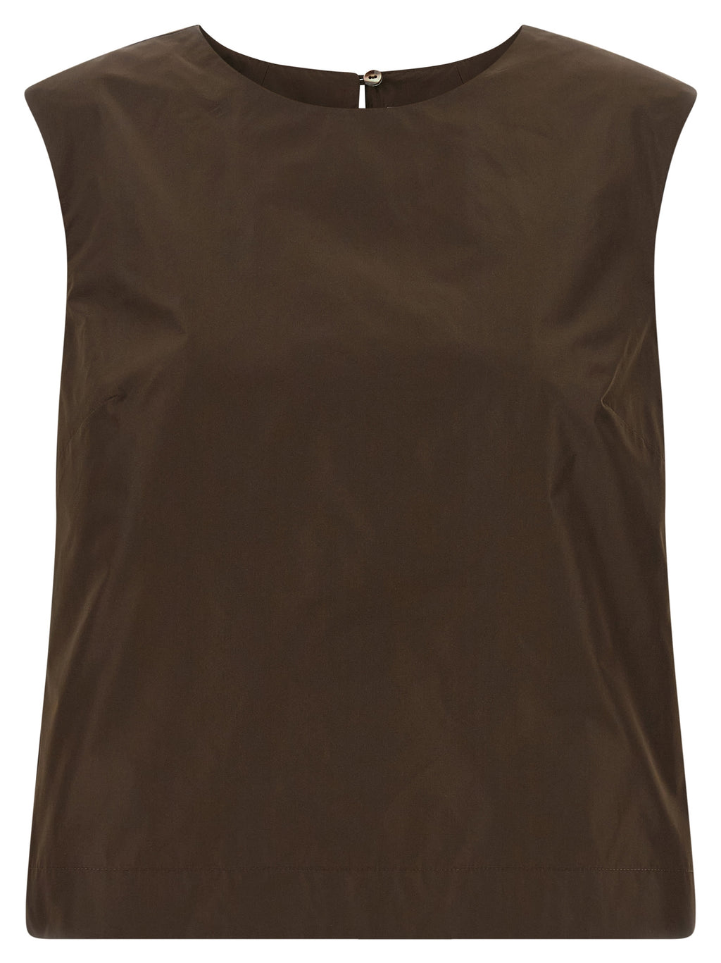 Brown Polyester Shirt