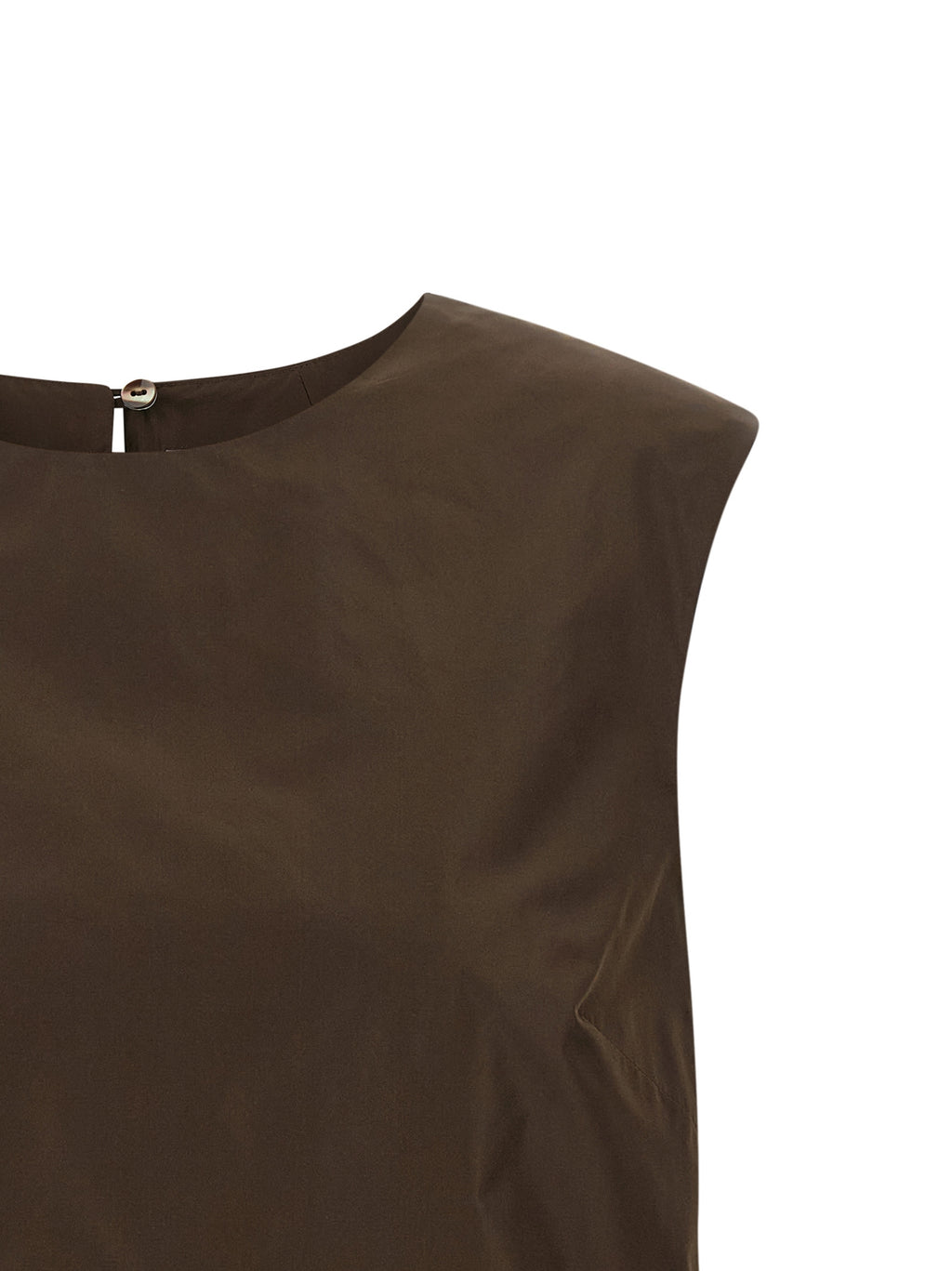 Brown Polyester Shirt