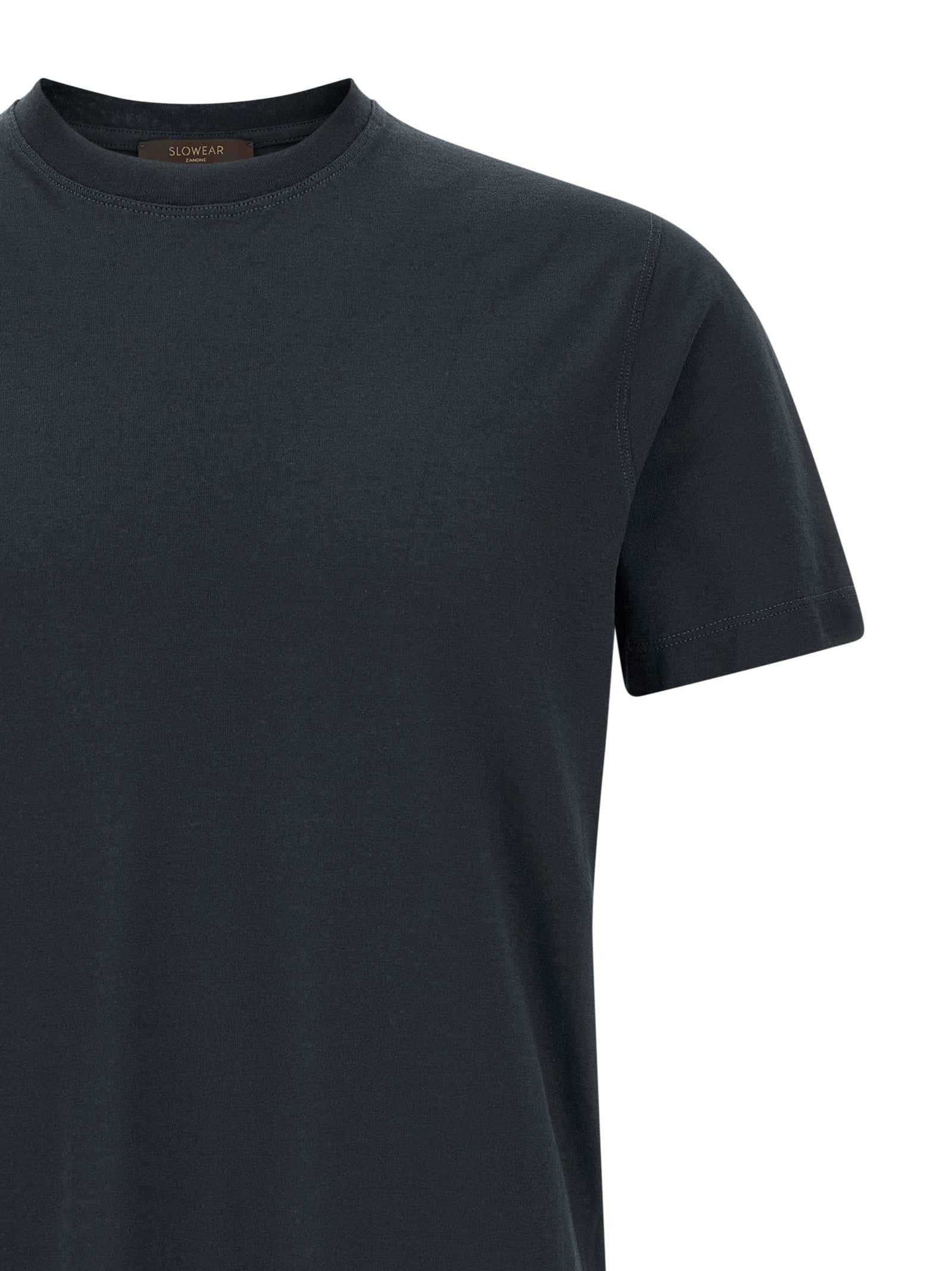 Blue Cotton T-Shirt