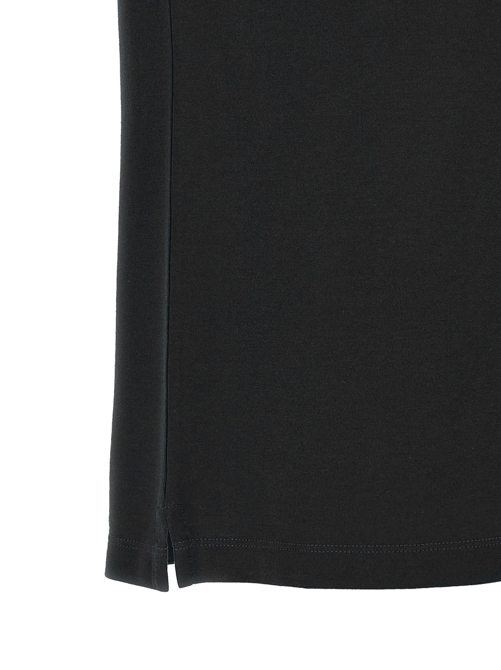 Black Cotton T-Shirt